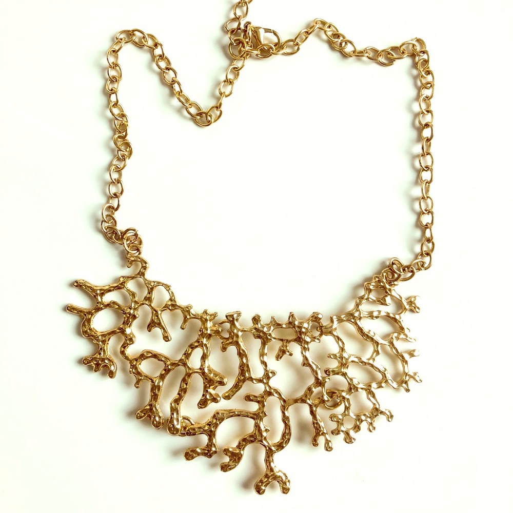 Gold plated necklace